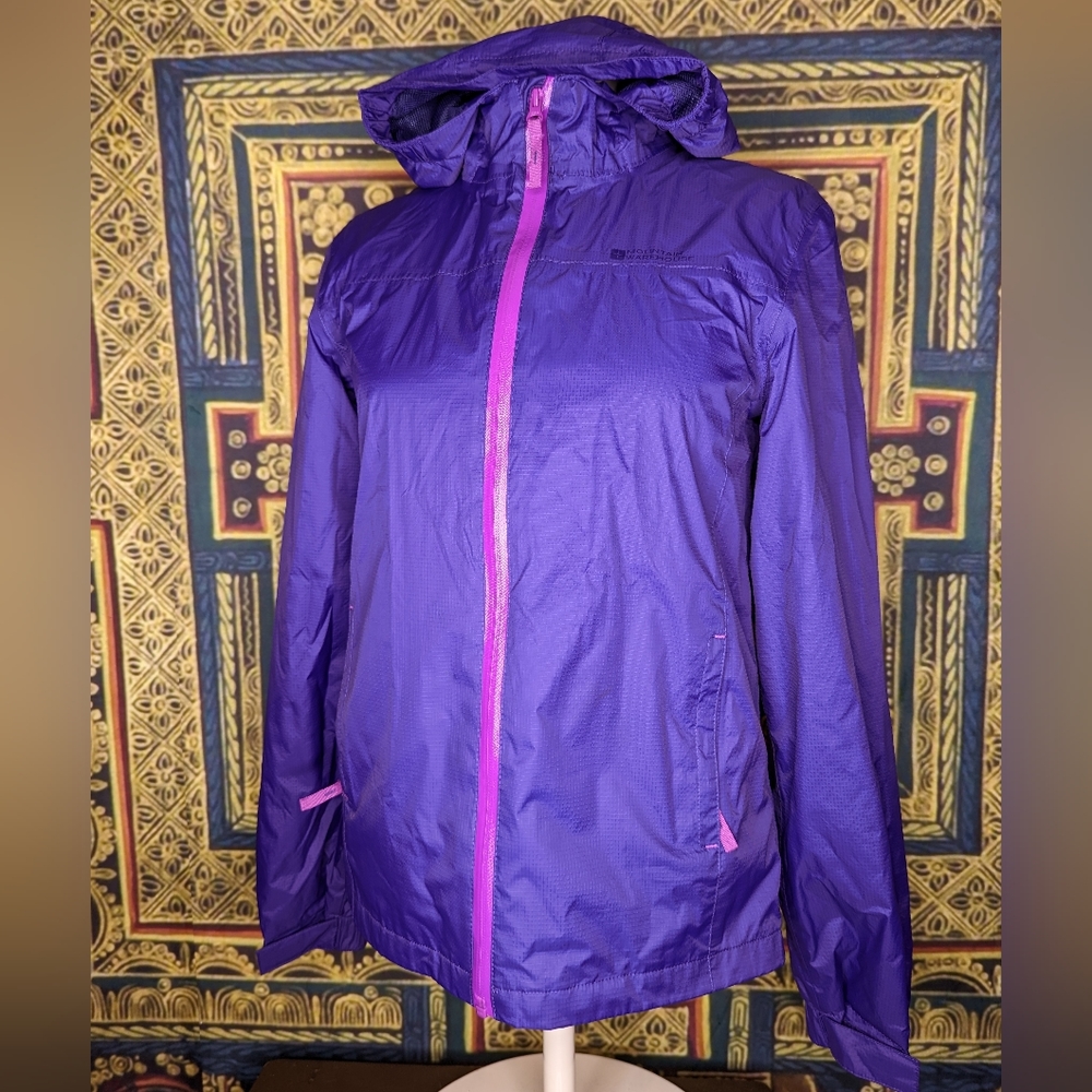 Mountain Warehouse Torrent Kids Lightweight Waterproof Jacket Size 13
